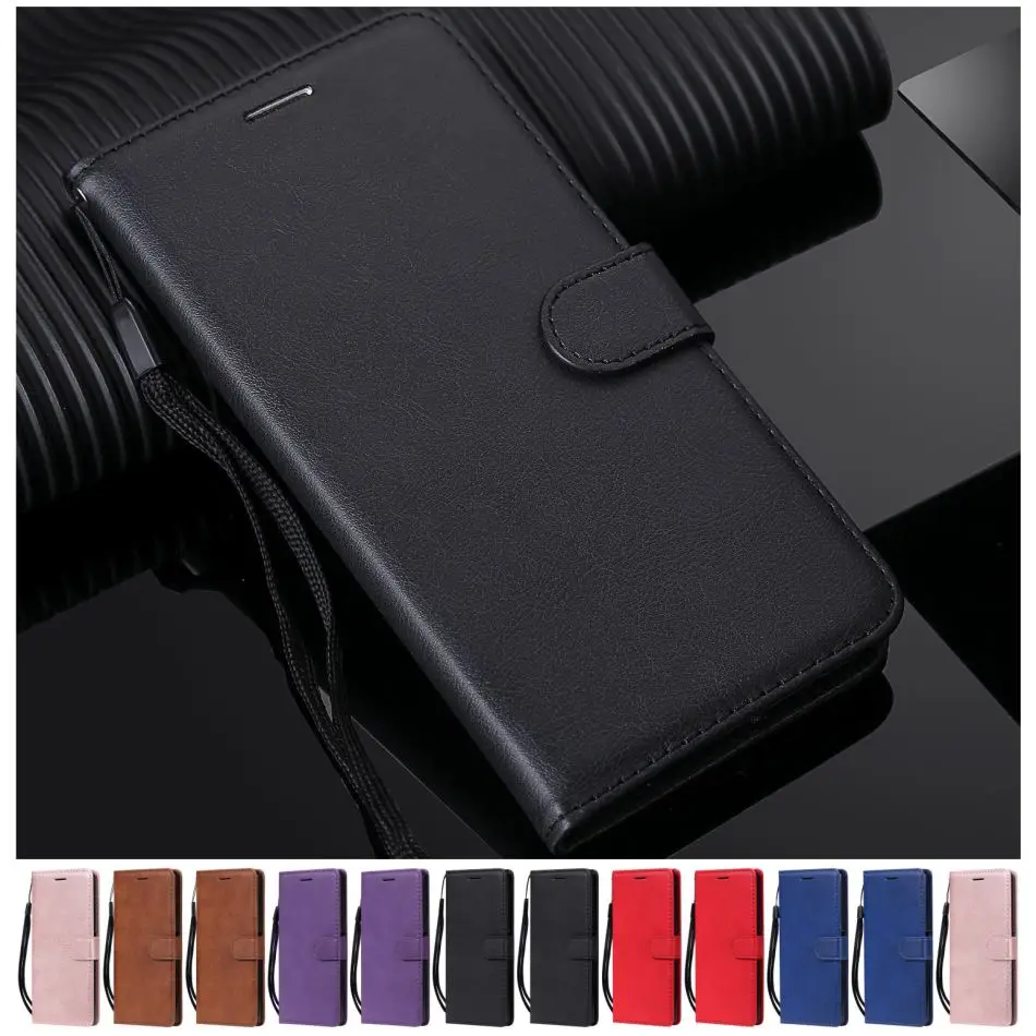 Для кошелька iPhone 12 2020 11 Pro Max 2019 Одноцветный кожаный чехол 6 6S Plus 7 8 бизнес флип