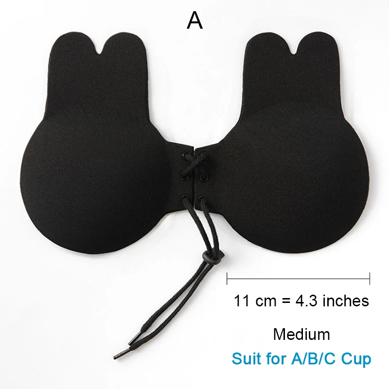 Black-11cm Липкий бюстгальтер сексуальное женское белье Femme бюстгальтер с подтяжкой невидимый бюстгальтер-невидимка без бретелек клейкий силиконовый невидимый пуш-ап бюстгальтер для женщин - Цвет: Black-11cm