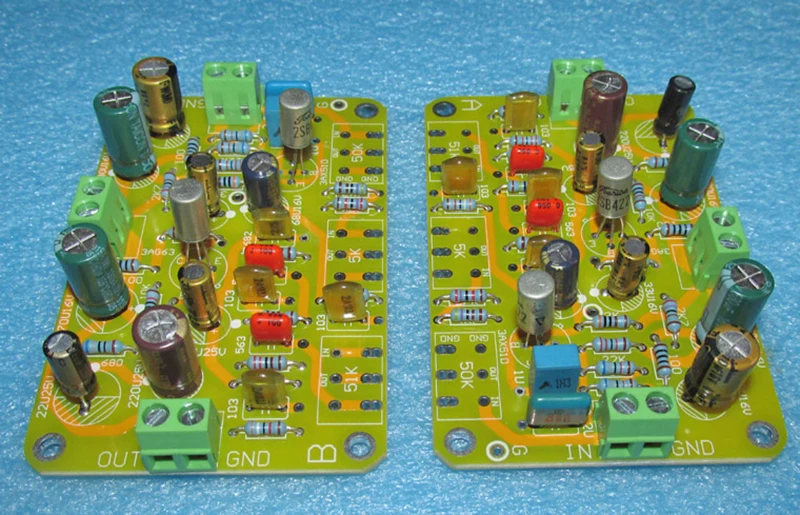 

JCDQ167G full-tube input and output negative feedback subwoofer and midrange tone board