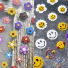 3D стикер для дизайна ногтей, маникюрный дизайн, высокое качество, трехмерный мультяшный самоклеящийся стикер