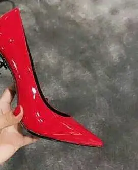 a10 high heels 10cm Г., черные туфли из натуральной кожи пикантные туфли на очень высоком каблуке для ночного клуба, высота каблука 8 см/10 см - Цвет: a10 high heels 10cm