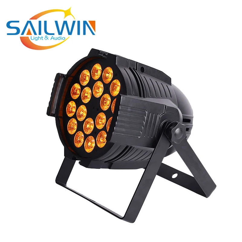 Заводская цена ROHS Quad 18*10W 4in1 RGBW/RGBA LED King Par Can Light AluminumPar для рождественской вечеринки