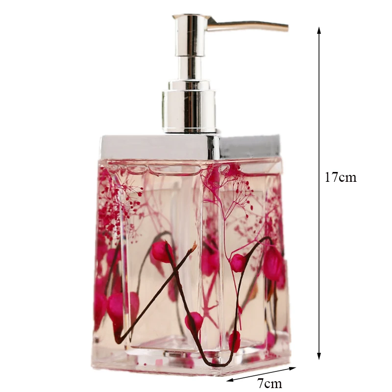 Акриловая бутылка для жидкого мыла мыльница аксессуары ванной комнаты