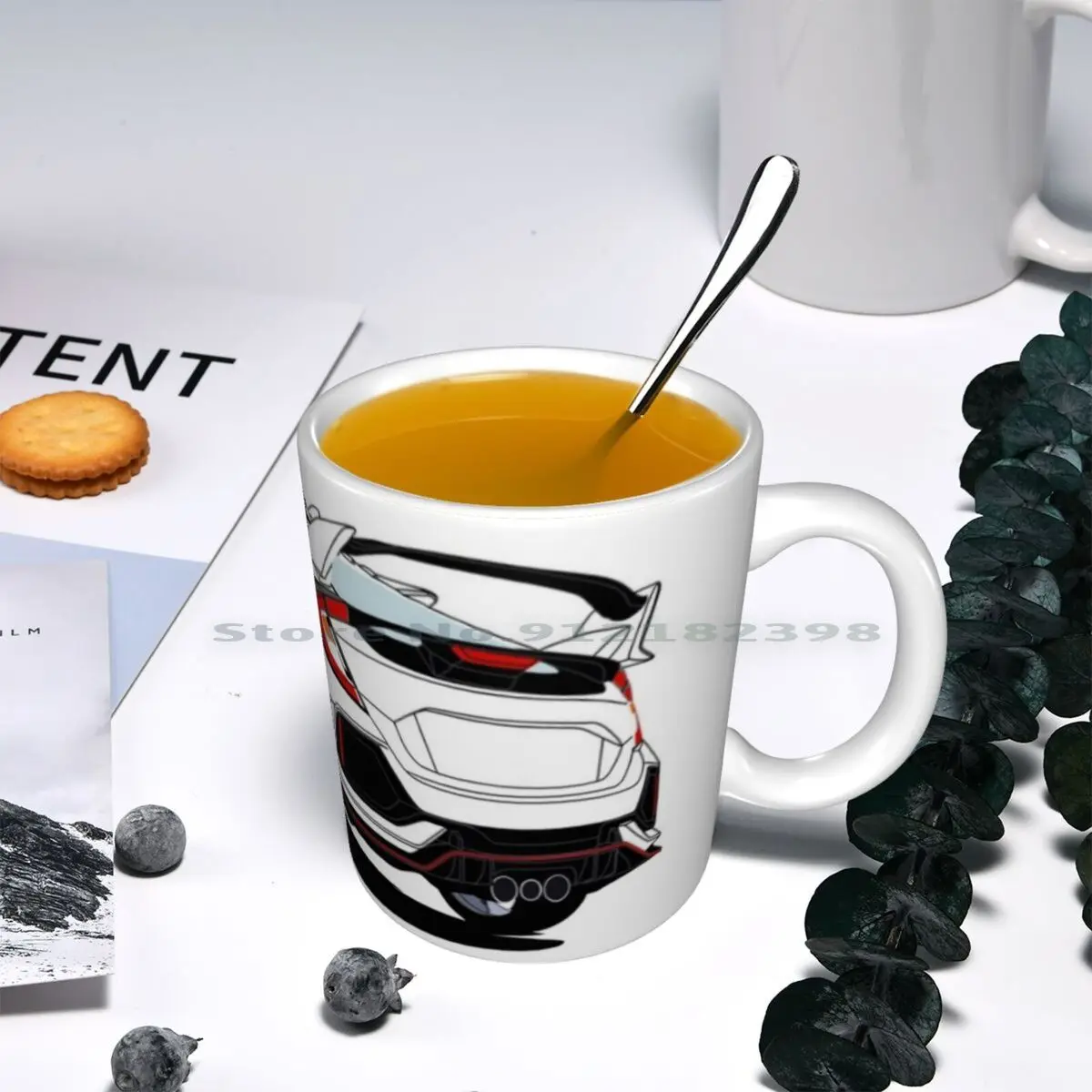 Керамические кружки Civic Type R кофейные чашки Кружка для молока и чая автомобильные