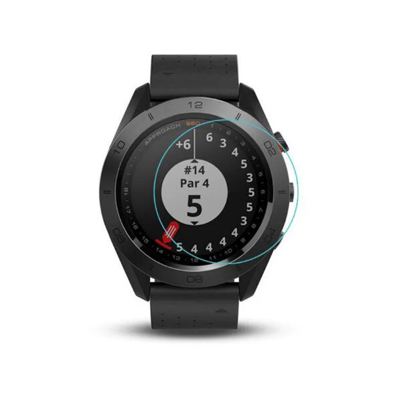 Ультрапрозрачная защитная пленка из закаленного стекла решетка для Garmin подход S60