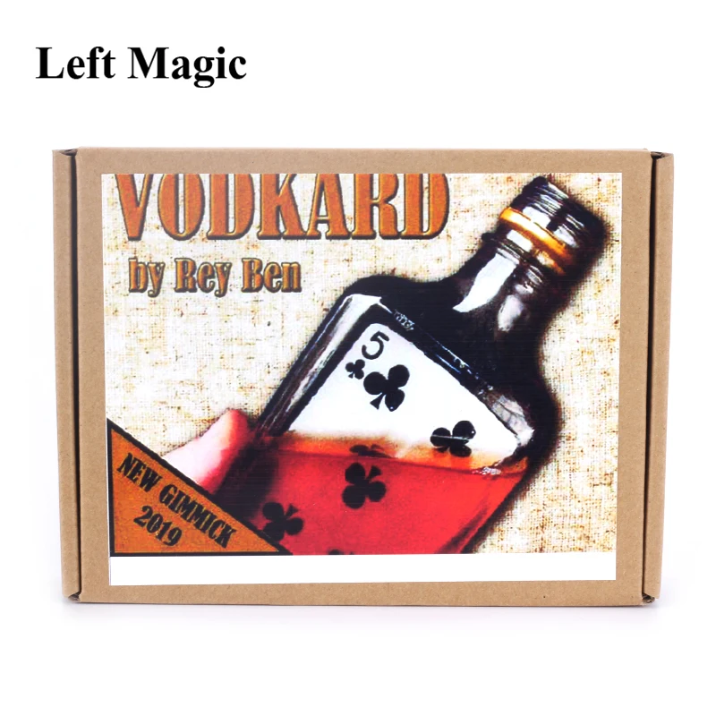 Новое поступление 2019 карты Vodkard by Rey Ben (трюки и онлайн инструкции) в бутылке