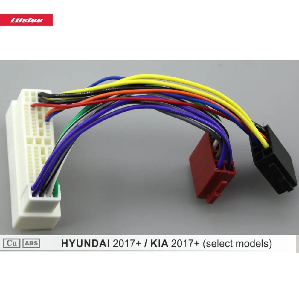 DIN ISO Жгут адаптер для KIA Cadenza/K7/Ceed/Forte 2017-2020 автомобильный завод радио 81 штырь
