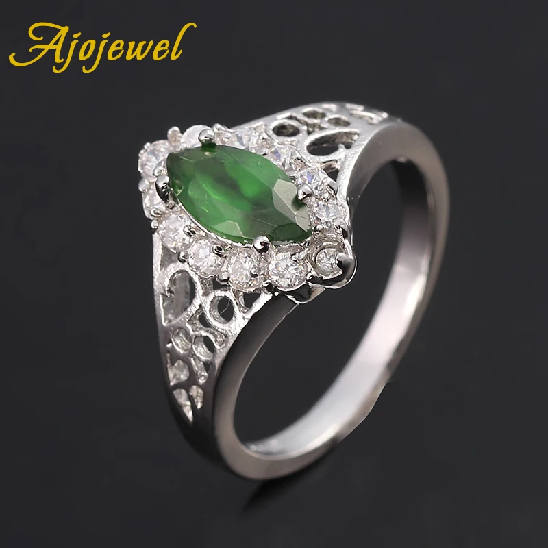 Женское кольцо с красным и зеленым цирконием|Обручальные кольца| |