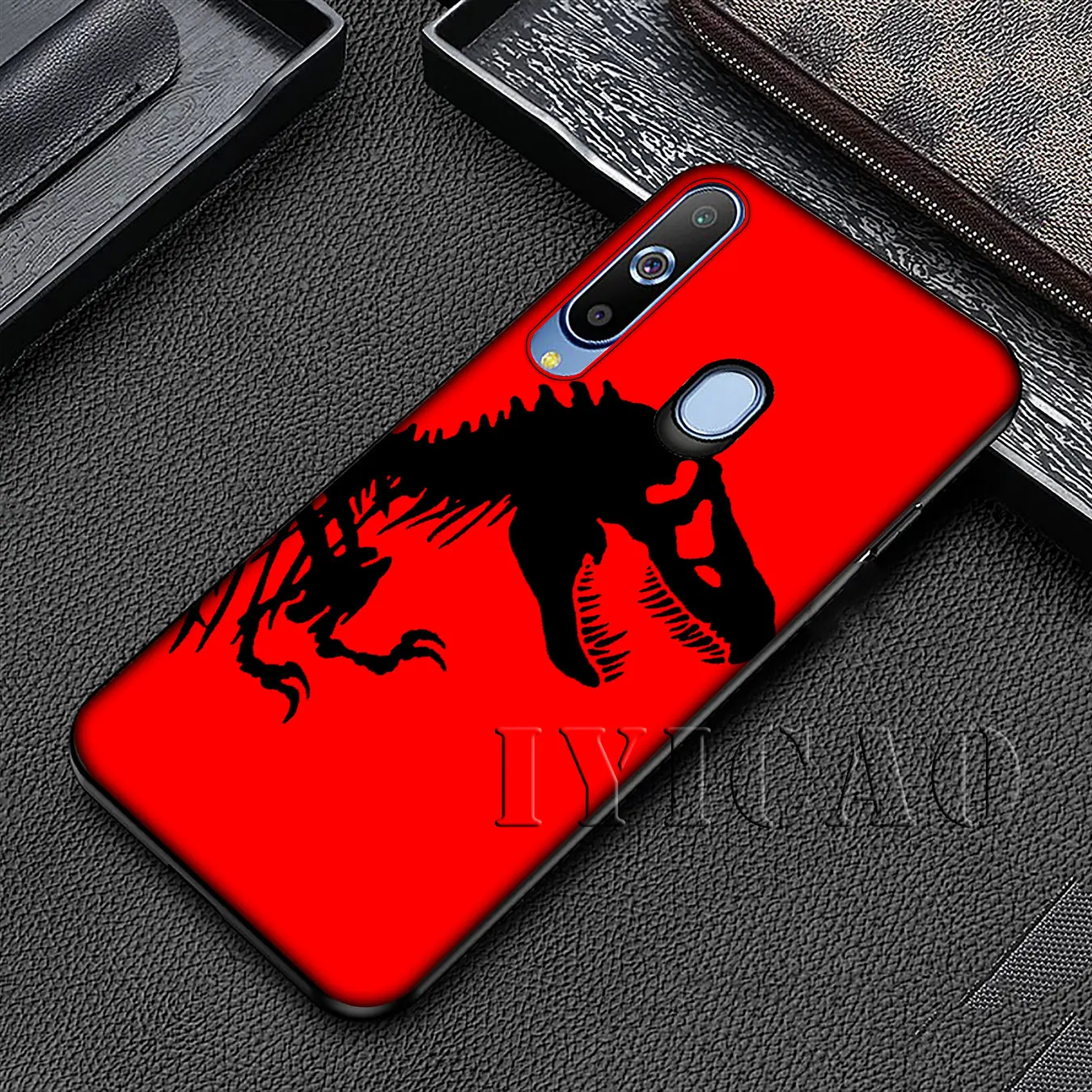IYICAO Velociraptor Dinosaurs Soft Silicone Case for Samsung Galaxy A70 A60 A50 A40 A30 A20 A10 M10 M20 M30 M40 A20E Cover |