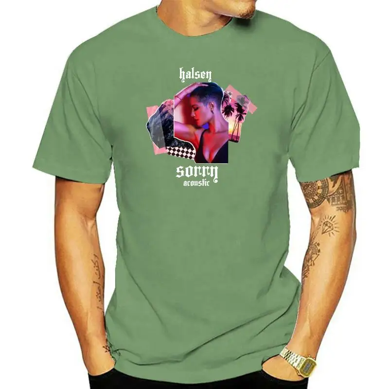 

Men Halsey Sorry sports Quick drying clothes t shirt black