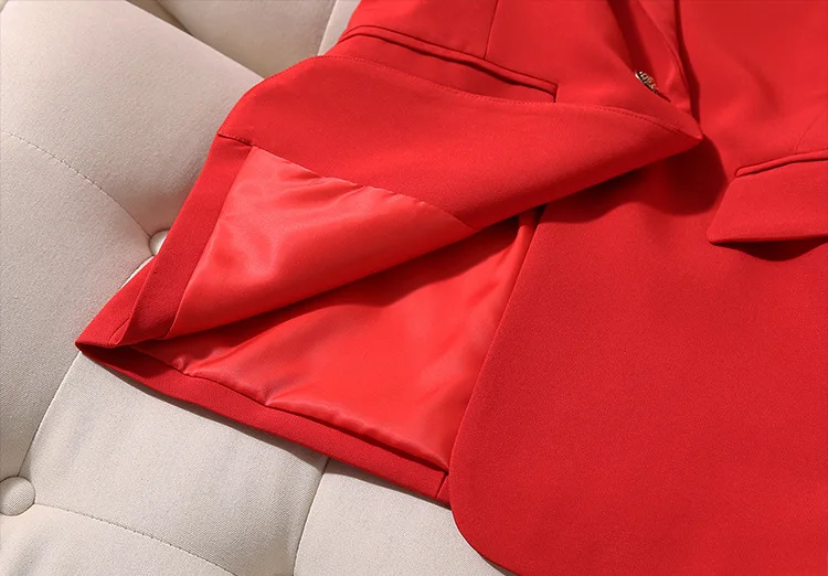 

new High quality suit pants two-piece suit plus size women fashion new high quality ladies blazer Business casual trousers