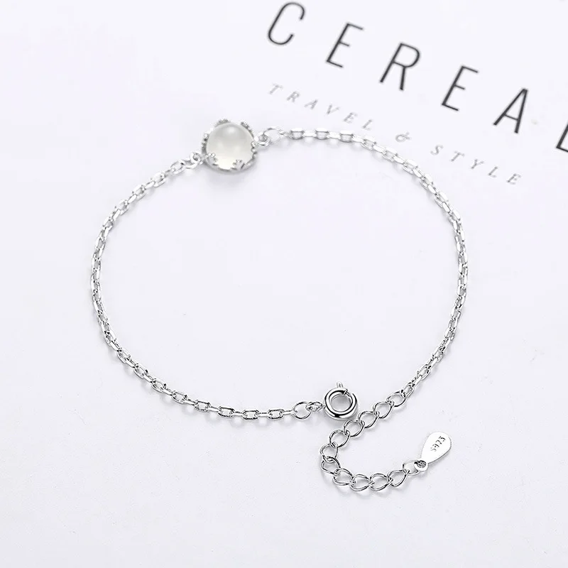 

E259 Sterling Silver Bracelet Cute Five-pointed Star Bracelet Female Star Literary Student Hand Jewelry Lovely Invitation Gif