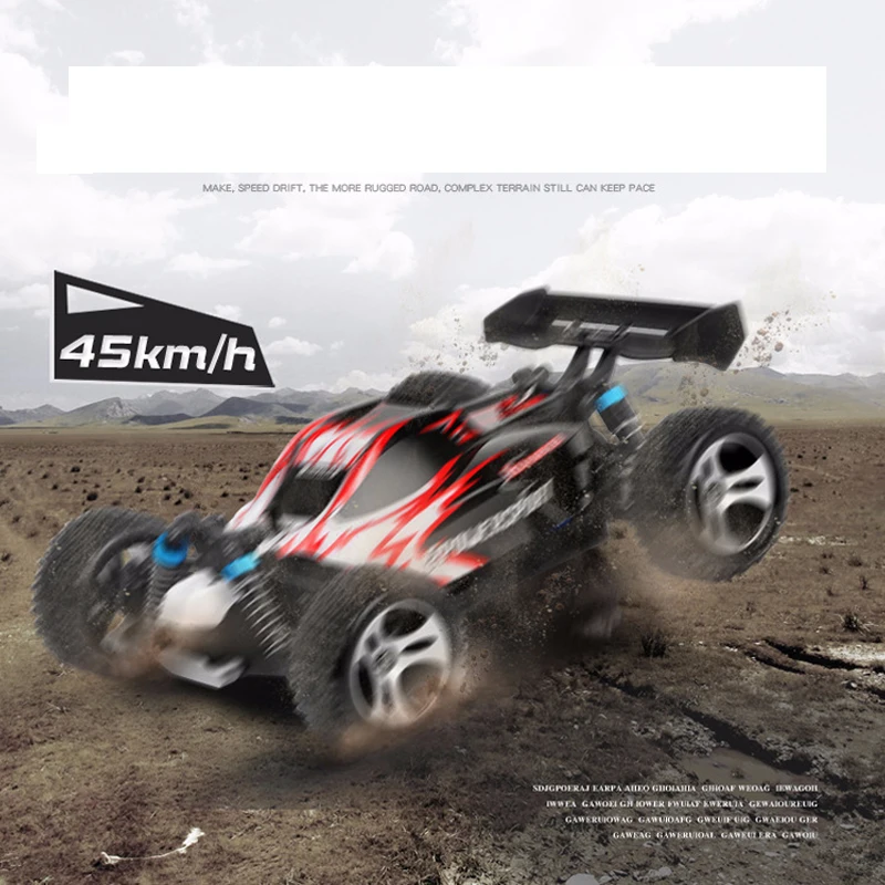 2021 A959 1:18 Электрический Радиоуправляемый автомобиль 45 км/ч 4WD 2 4G Высокая скорость