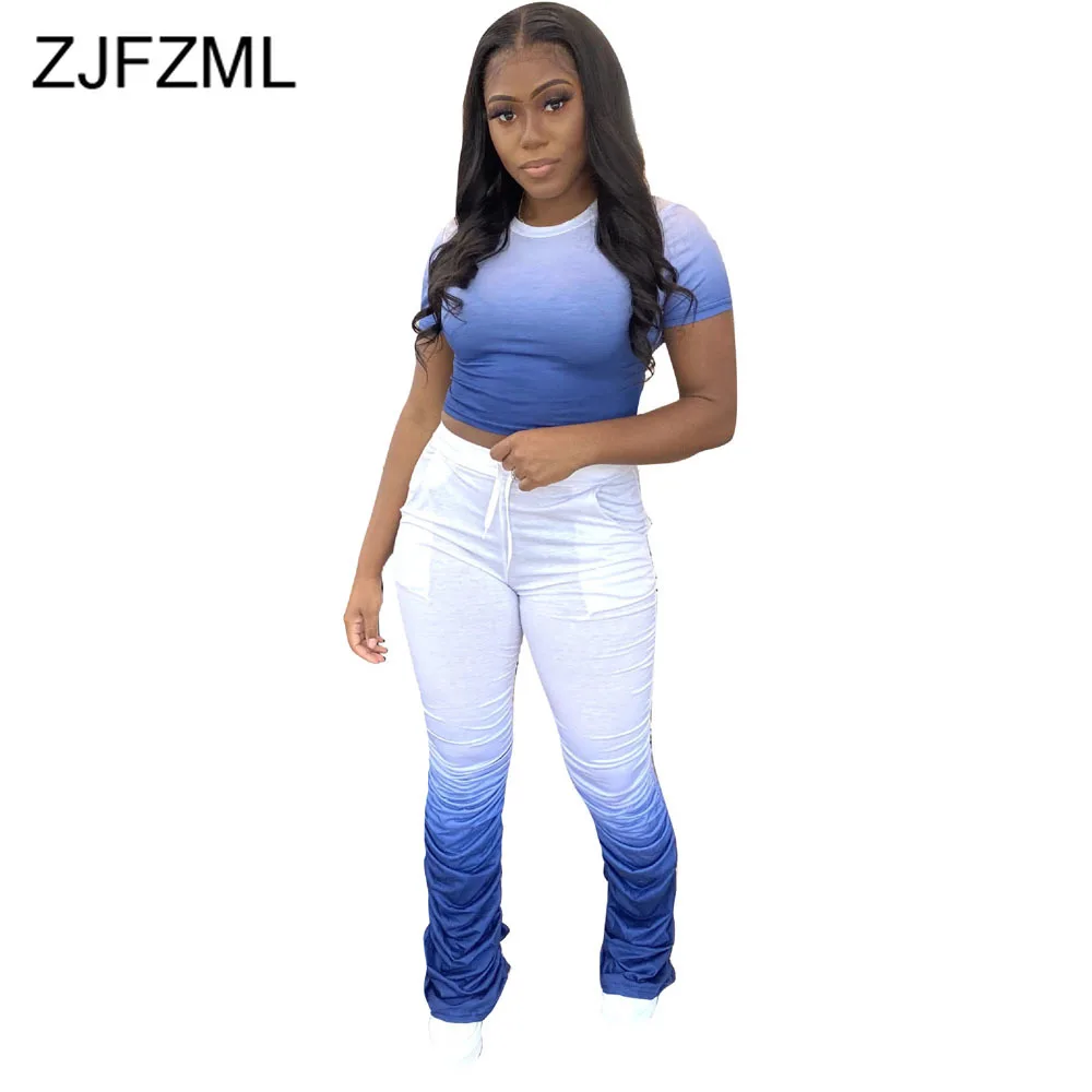 Градиентный принт 2 предмета в комплекте с набором подходящих сумочек женская