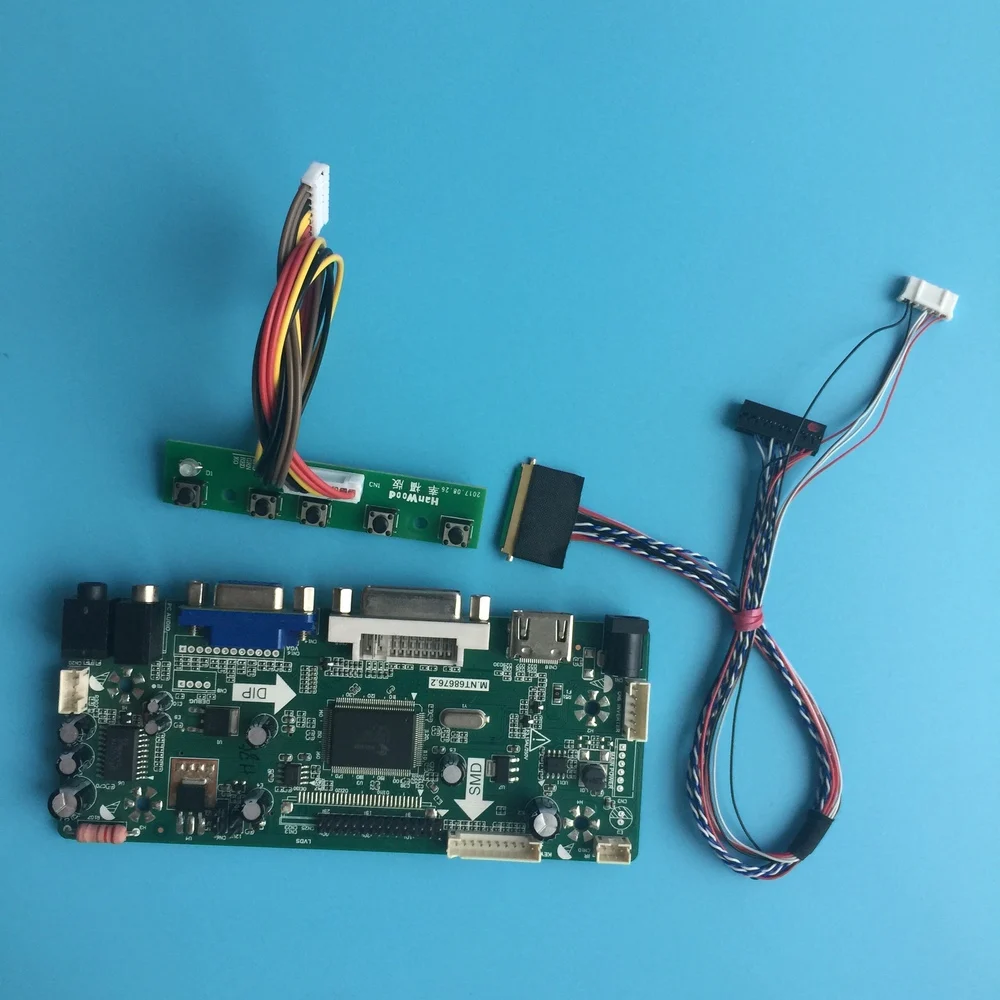 Комплект для HSD101PWW1/A00/A01 Monitor M.N68676 HDMI LCD 1280X800 LVDS 40pin светодиодный DIY VGA DVI панель