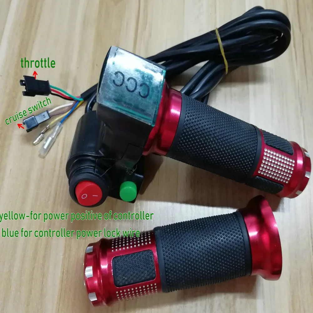 12-120v измеритель напряжения+ дроссельная заслонка+ 2 переключатели для электрического скутера kick скутер электрический велосипед педали трехколесный скутер горный велосипед ATV
