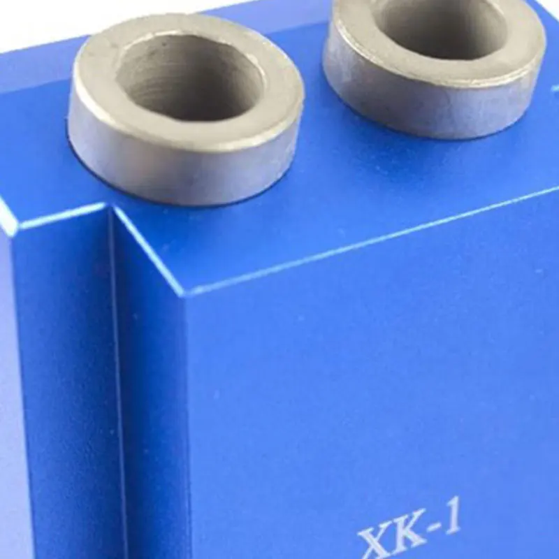 

Mini Style Pocket Hole Jig Kit System for Wood Working & Joinery + Step Drill Bit & Accessories Wood Work Tool Set