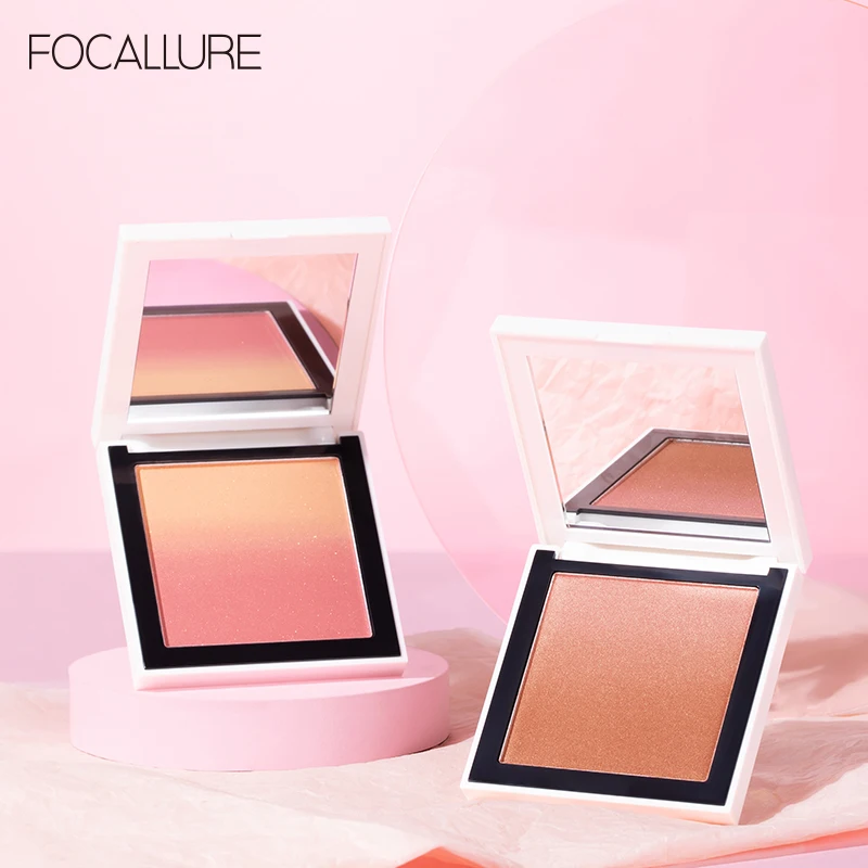 FOCALLURE натуральные Румяна для щек Палетка стойких пигментированных лица