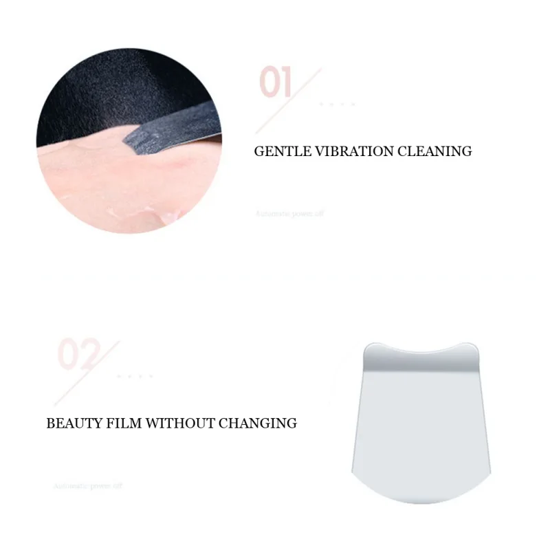 

Ultrasonic Skin Scrubber Deep Face Cleaning Machine Peeling Shovel Facial Pore Cleaner Skin Scrubber Lift Machine Comestic Tools