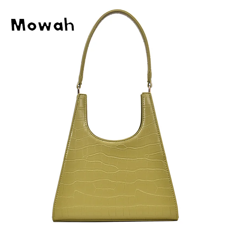 Mowah женские сумки с крокодиловым узором Модные Винтажные Сумки корейский стиль