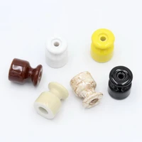 5 pieces 10 pieces 50 pieces porcelain insulator for wall wiring ceramic insulators with screw