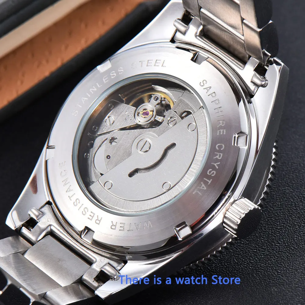 

Corgeut 41mm Miyota Automatic Mechanical Mens Watch Luxury Brand Sport Date Waterproof Watch Sapphire Glass Wristwatch Men