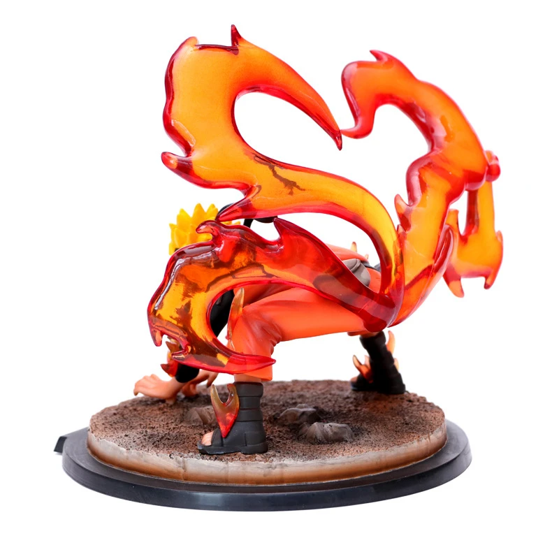 20 см Наруто 9-хвостый демон милая лиса коллекция модель мальчик Рождественский