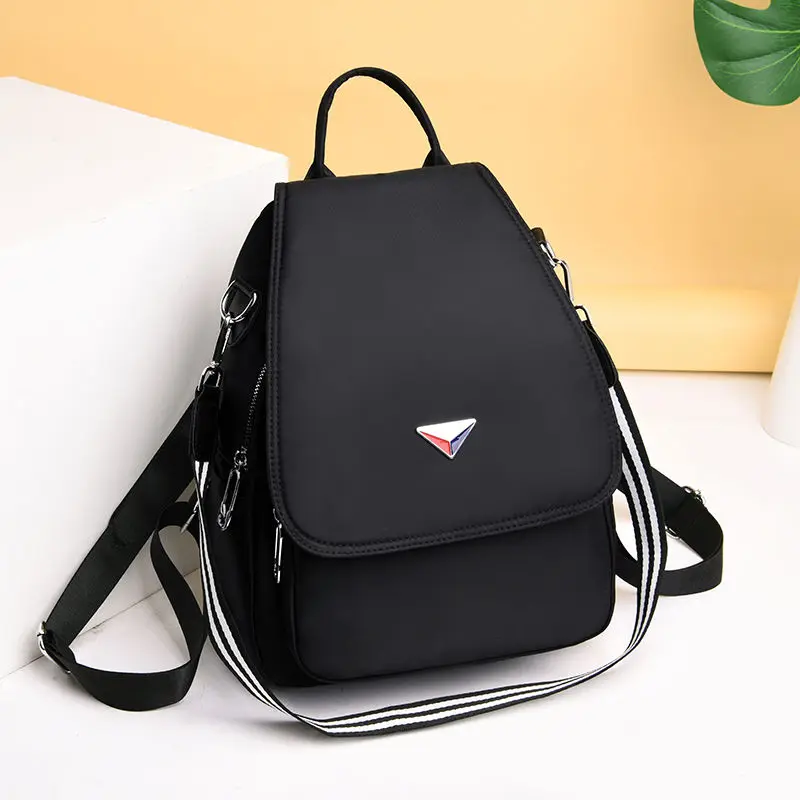 

New Korean fashion student canvas bag, casual pretty girl, travel backpack, handbag, Oxford cloth backpack