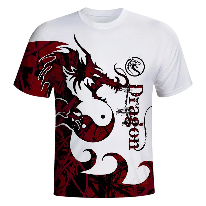 

Dungeons Game Dragon tattoo Plus size tops Oversized t shirt Men clothing Graphic Blusas y camisas Koszulki Camisa Roupa Alt