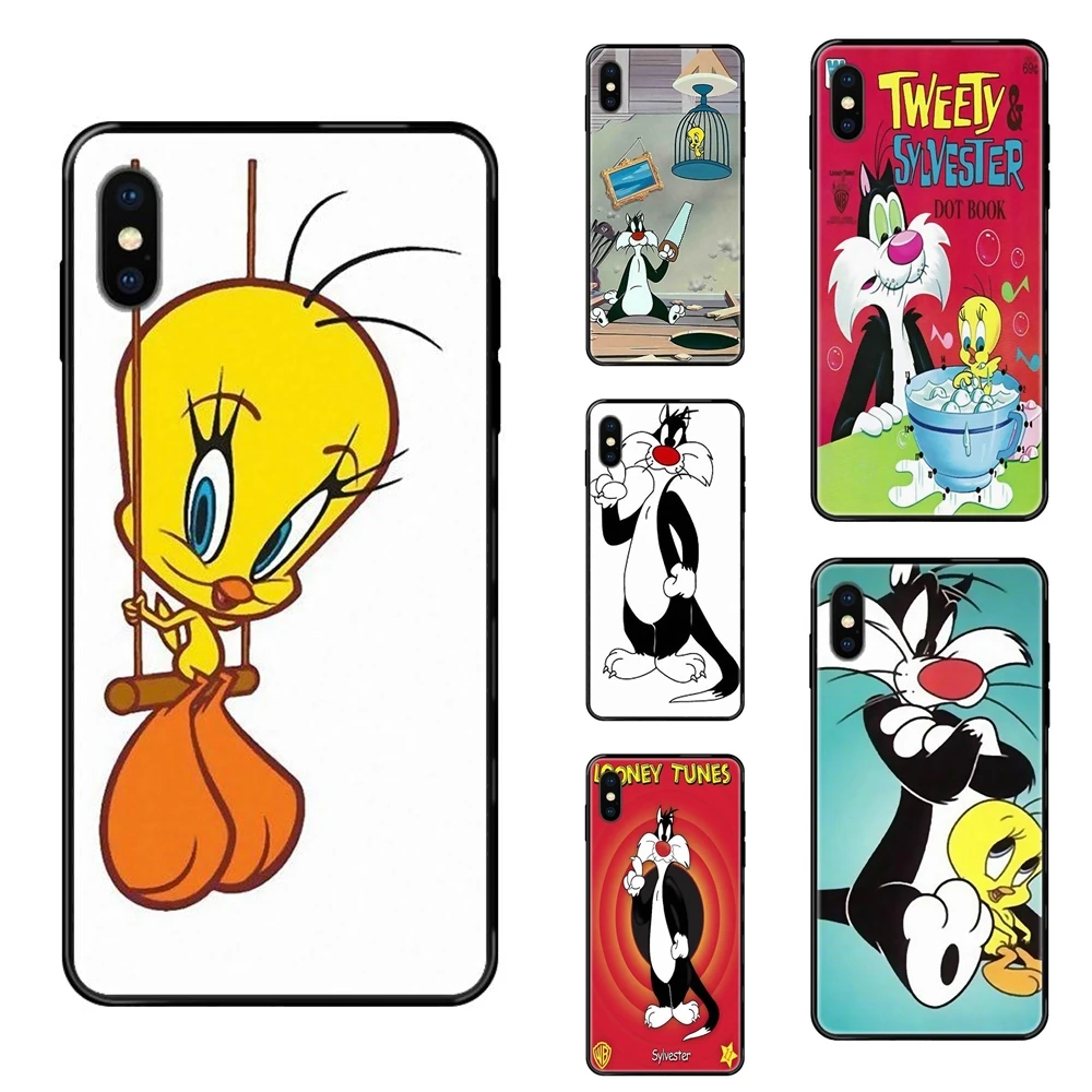 Черный мягкий защитный чехол из ТПУ для iPhone 11 12 Pro 5 5S SE 5C 6 6S 7 8X10 XR XS Plus Max|Бамперы| |