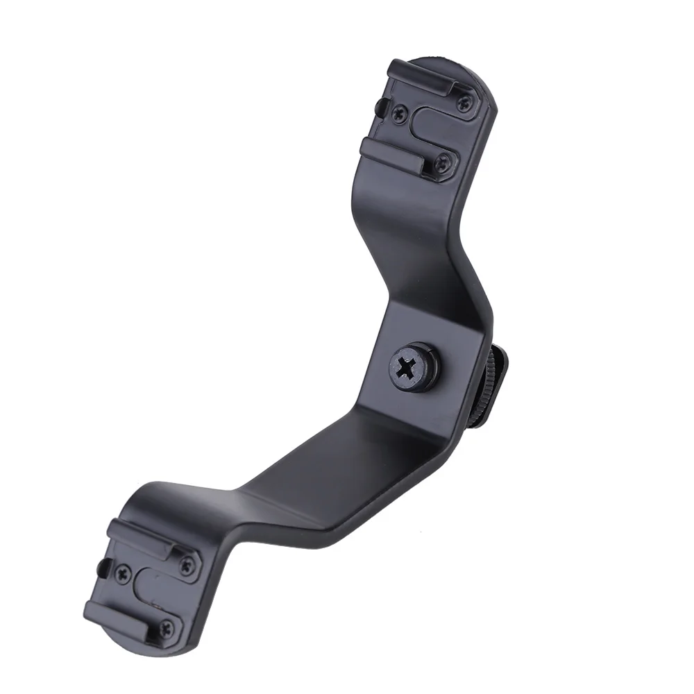 Universal Dual Hot Shoe V Mount Bracket for DSLR Camera Led Video Light Microphones Monitors on Cameras Camcorders | Электроника