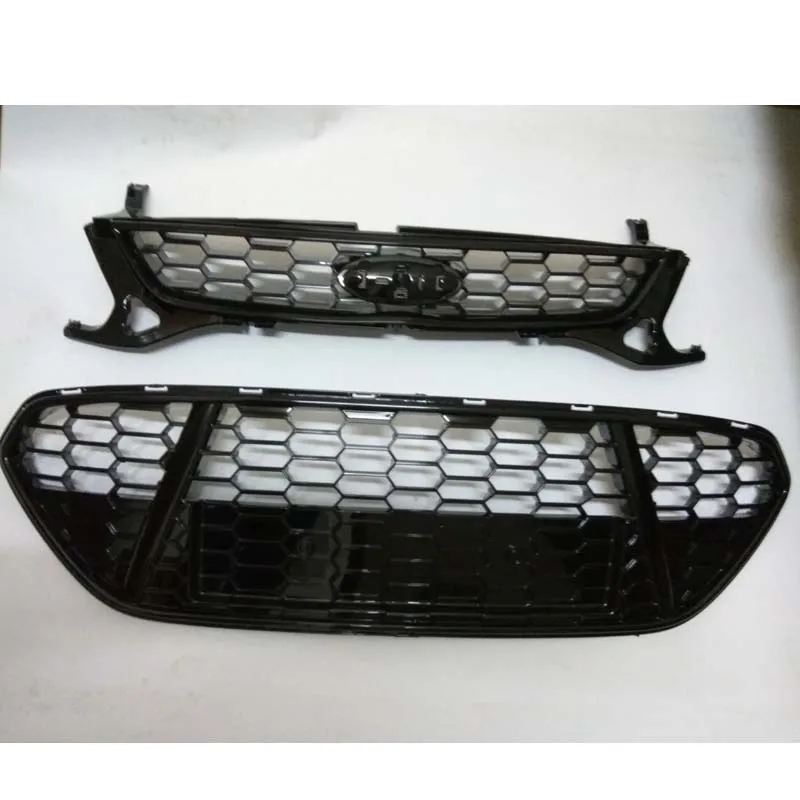 Решетчатый гриль с черной подсветкой для Ford Mondeo Fusion 2011 2012 высококачественный 2