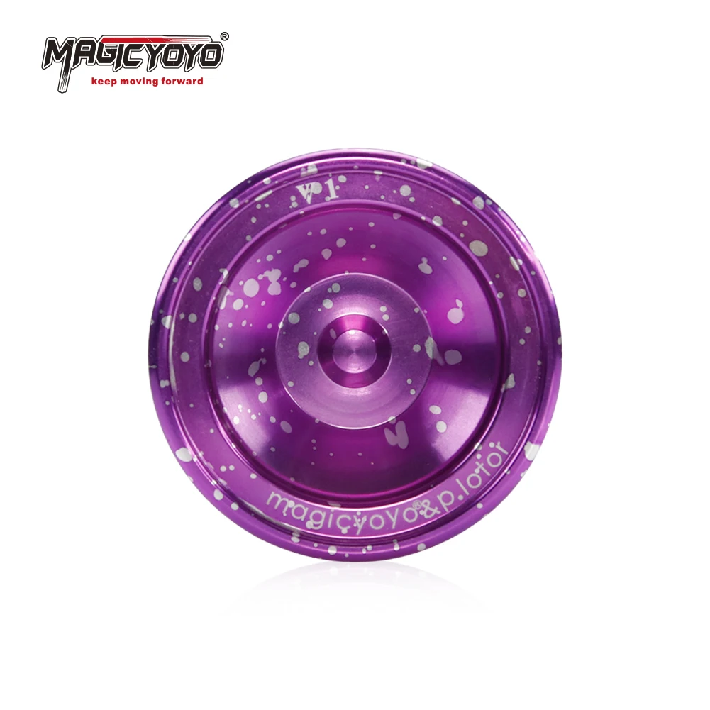 Magicyoyo and P. lotor новейший дизайн V1 полированный алюминиевый Профессиональный Йо-Йо мяч популярные игрушки для детей diabolo