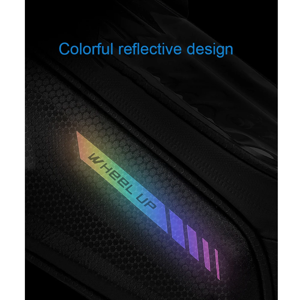 

Bicycle Bag Bike Bag Phone Cycling Phone Bag Bike Accessories TPU Touch Screen Waterproof Bike Bag Reflective telephone holder