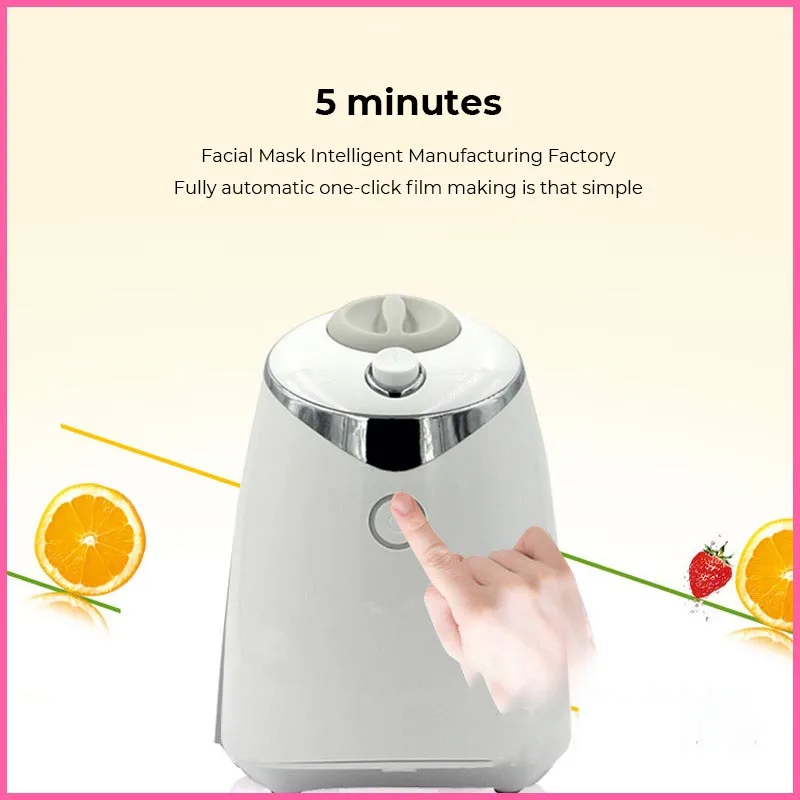 

DIY Face Mask Maker Electric Automatic Fruit Vegetable Mask Machine Smart Self-made Mask Facial SPA Beauty Device No Collagen