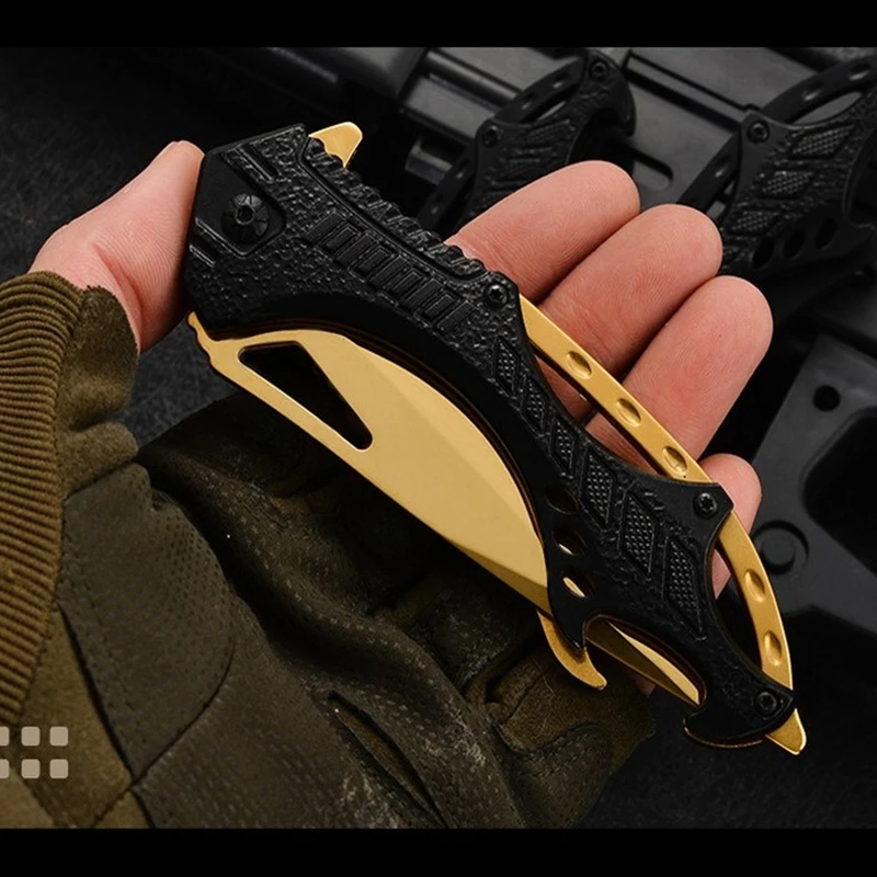 

High Hardness Folding Knife Outdoor Pocket Knife Mini Folding Knife Tactical Knife Survival Tool Folding Knife