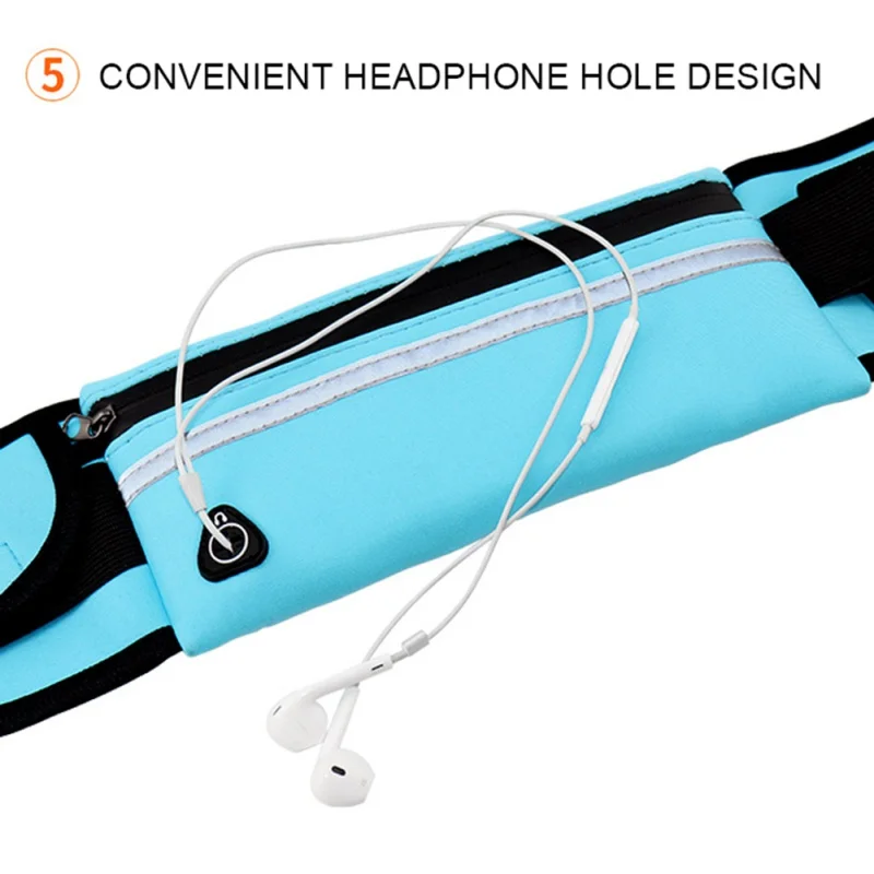 Водонепроницаемая велосипедная сумка поясная для активного отдыха путешествий