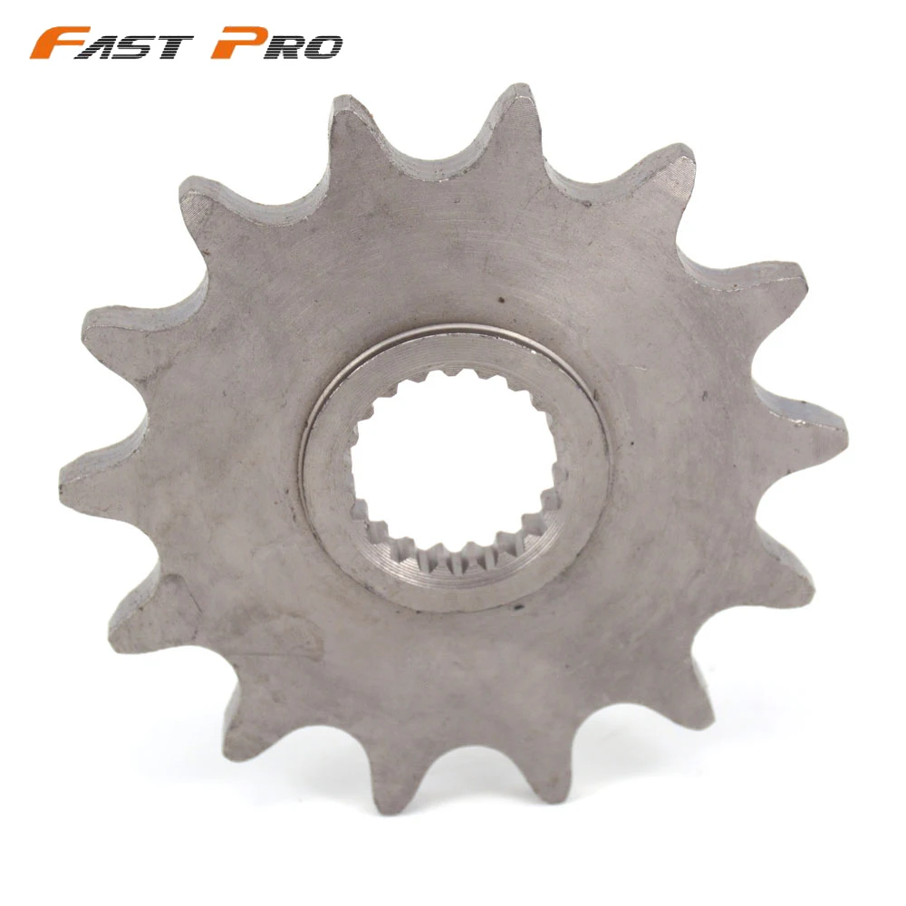 

Motorcycle 13T 14T Front Chain Sprocket High Sthength Steel For HONDA CR125R 2004-2007 CRF250R CRF250X 2004-2016 Dirt Bike