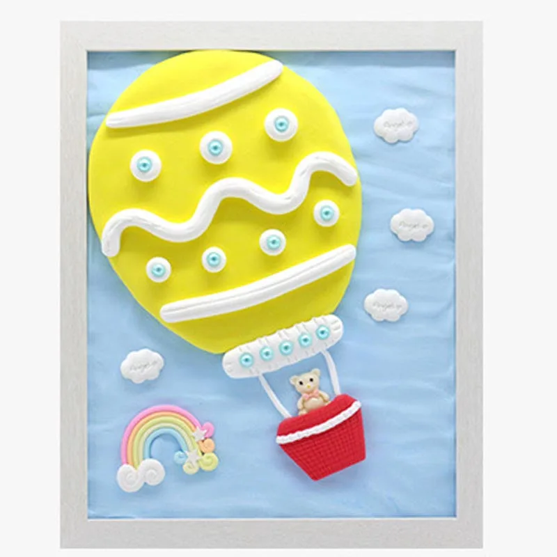 Craft Painting 5 Детские игрушки для девочек Материалы для творчества много Глины живопись DIY Детская Игрушка Искусство и ремесла для детских игрушек Детский сад Новинка - Цвет: Craft Painting 5