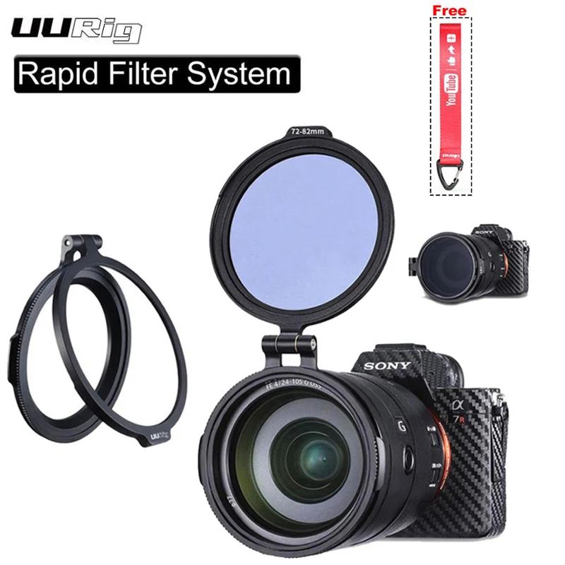 Фильтр UURig RFS ND быстросъемный кронштейн для объектива цифровой зеркальной камеры