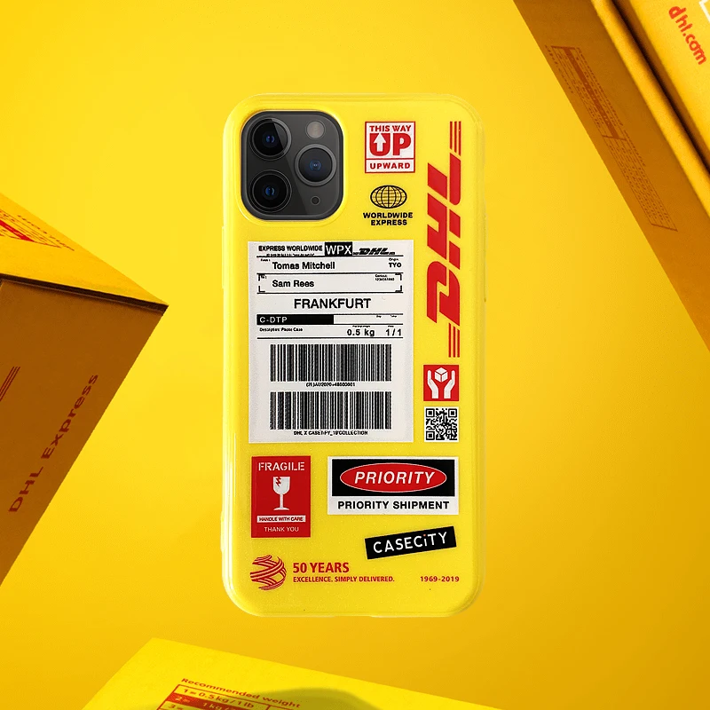 Роскошный популярный Экспресс-чехол для iPhone 11 Pro X XS MAX 6 6s 7 8 plus с этикеткой на 50 лет