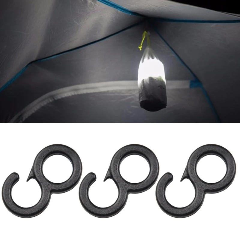 10 шт. легкий крючок многофункциональный для навеса палатки аксессуары наружного