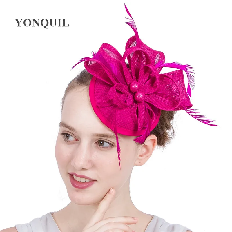 Элегантная шикарная Вуалетка головные уборы на заколке для невесты причудливые