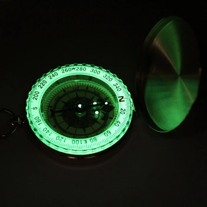 

High Quality Bousole Camping Hiking Pocket Brass Portable Compass Navigation for Outdoor Activities Bussole