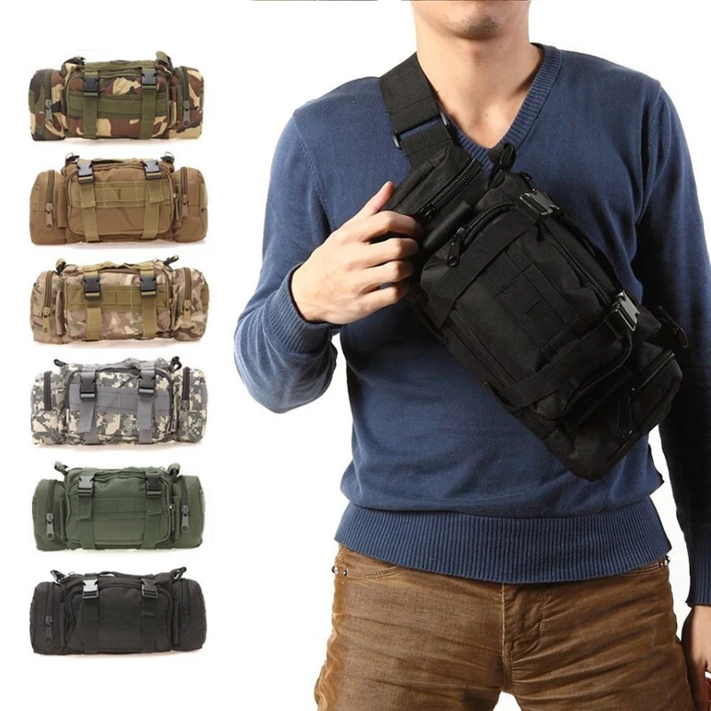 Открытый Сумки для походов военные тактические рюкзаки Водонепроницаемый