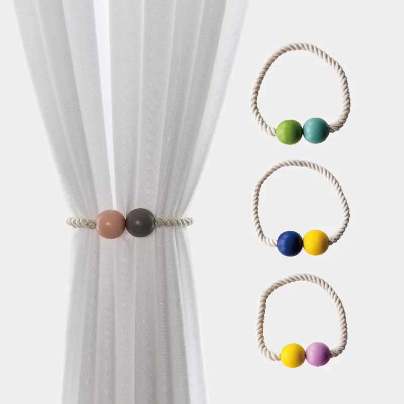 1 шт. магнитные шариковые занавески застежки креативные ремешки для штор