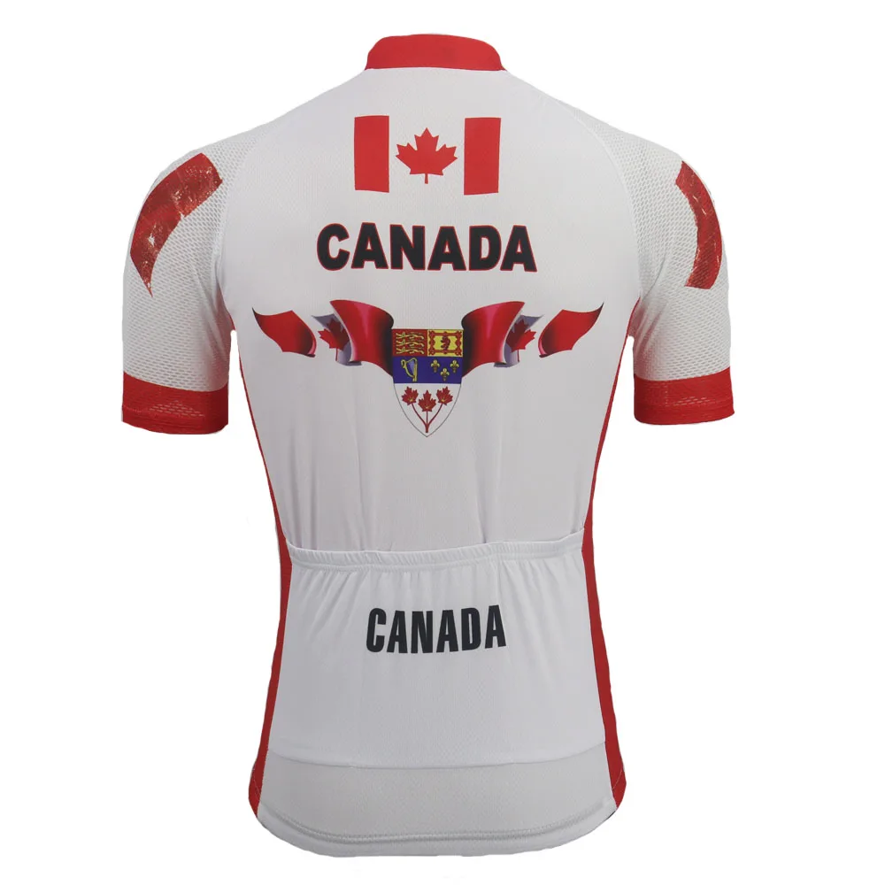 

NEW Cycling Jersey Men Short Sleeve CANADA Bike Clothes Breathable Highway Bicycle Top Roupa MTB Can Customized