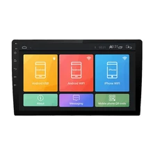 10 1 дюймов 2Din для Android 8 четырехъядерный автомобильный стерео