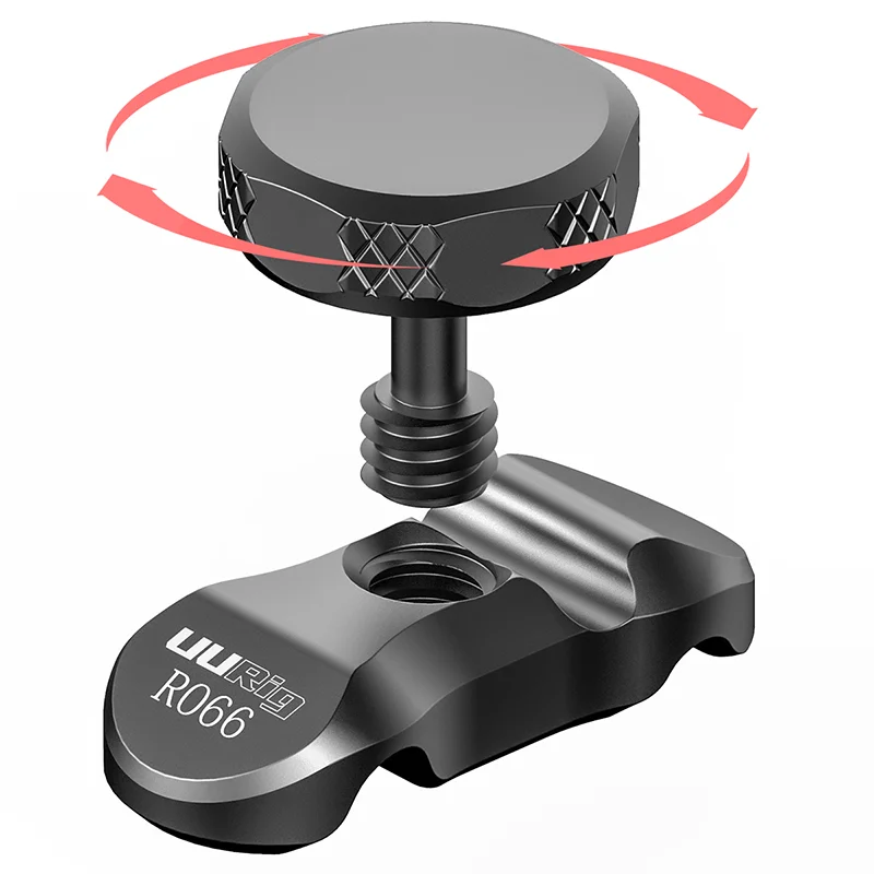 UURig R066 Universal 1/4 Screw HDMI Type-C Microphone Cable Lock Clip Clamp Top Handle Camera Cage | Мобильные телефоны и