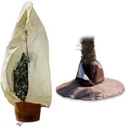 Чехол для защиты растений, зимний теплый чехол, сумка для защиты деревьев от растений, ветрозащитный чехол для садовых растений, антифриза